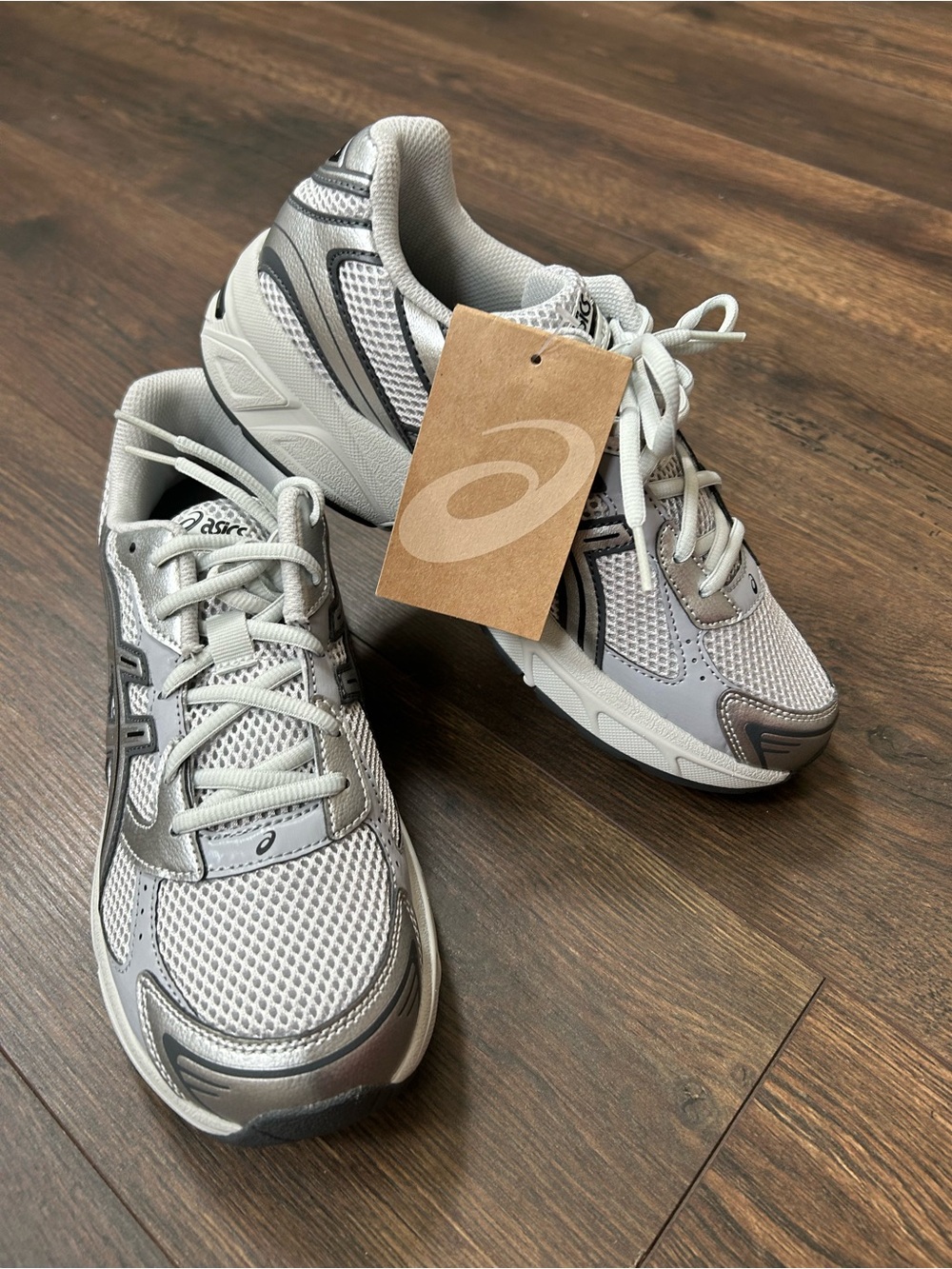 ASICS GEL-1130 Women's Glacier Grey/Pure Silver Running Shoes - Picture 2 of 8